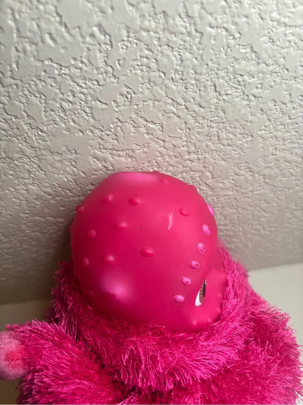 2004 Playskool Ragdolls Boohbah Silly Sounds Jingbah Plush Hot Pink With Sound